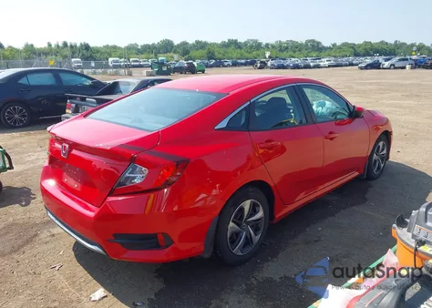 2020 Honda Civic Lx из США, поврежденный, VIN 2HGFC2F6XLH527344